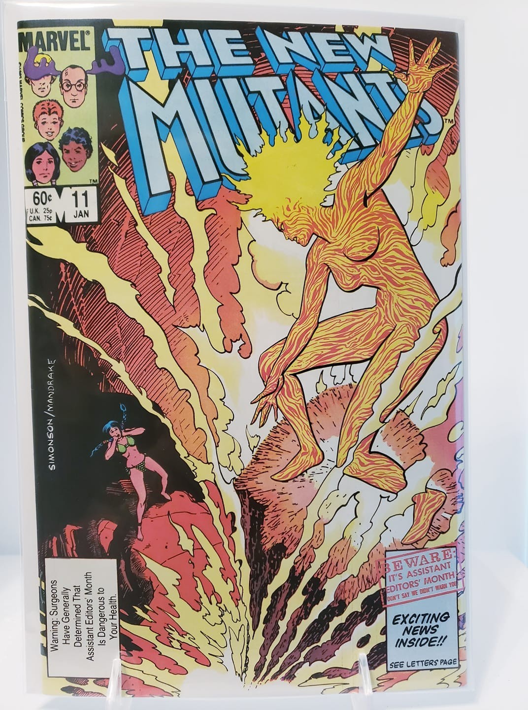 24254: MARVEL THE NEW MUTANTS #11 VF Grade