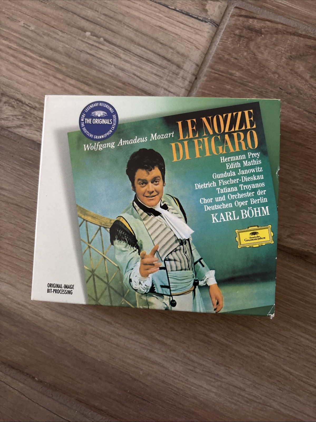 Mozart Le Nozze Di Figaro 3 CD Box Set Booklet Karl Bohm Deutsche Grammophon