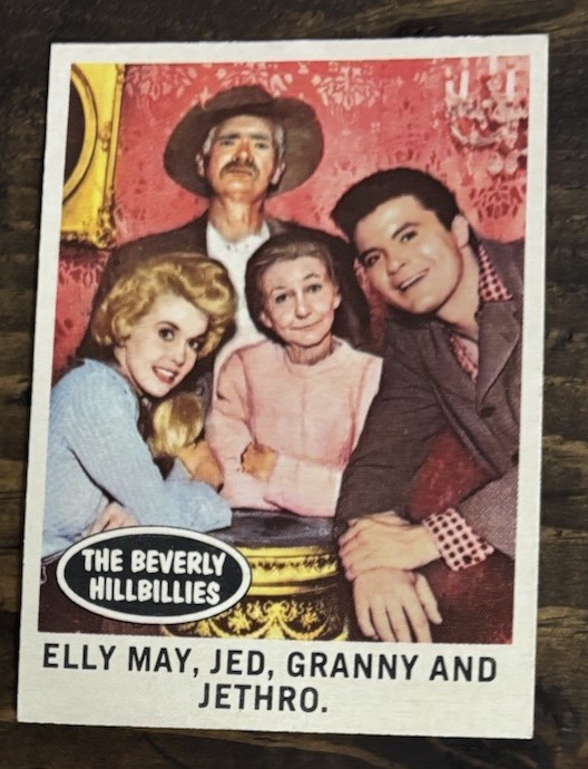 1963 TOPPS BEVERLY HILLBILLIES #56 ELLY MAY JED GRANNY JETHRO NM
