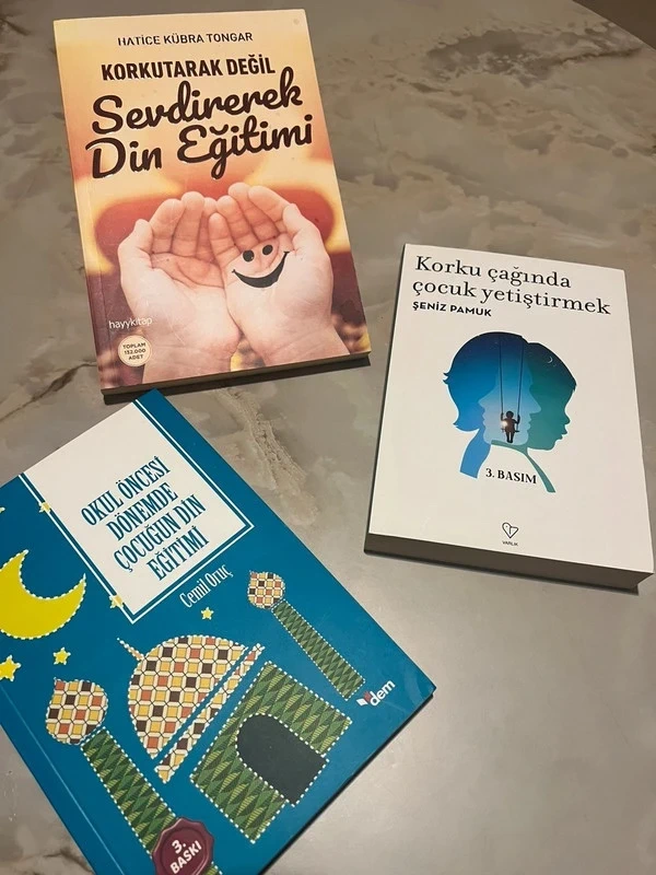 Din eğitimi 3 kitap