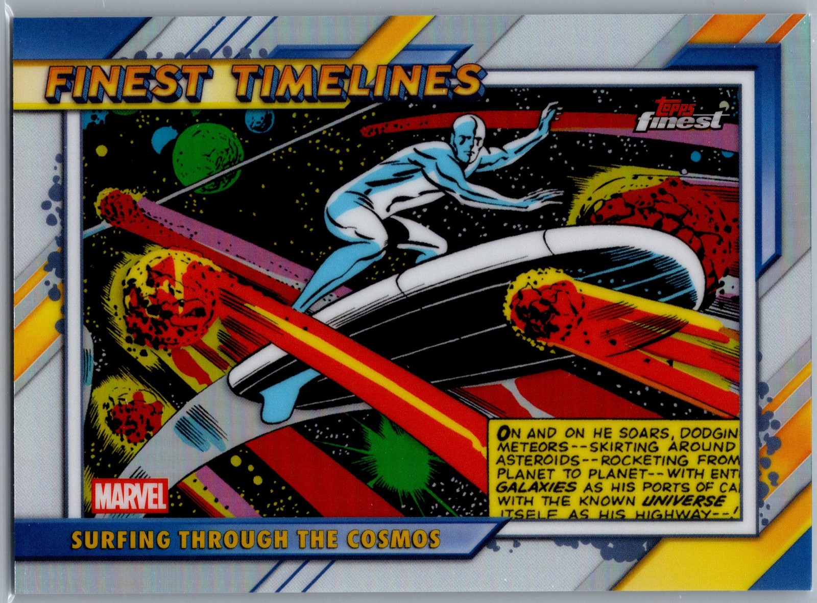 Surfing through the Cosmos 2026 Finest Fantastic Four Finest Timelines #TL-03