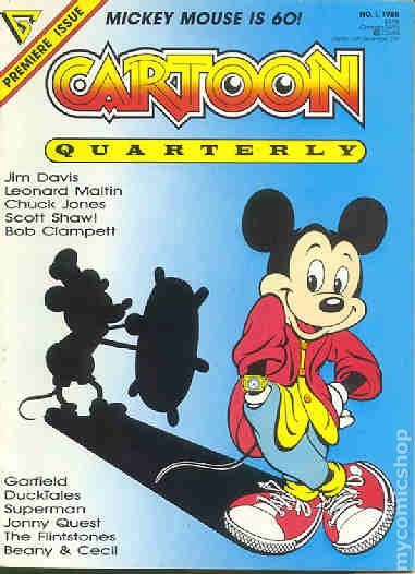 Cartone Animato Quarterly #1 VG+ 4.5 1988 Immagine Stock Basso Grado
