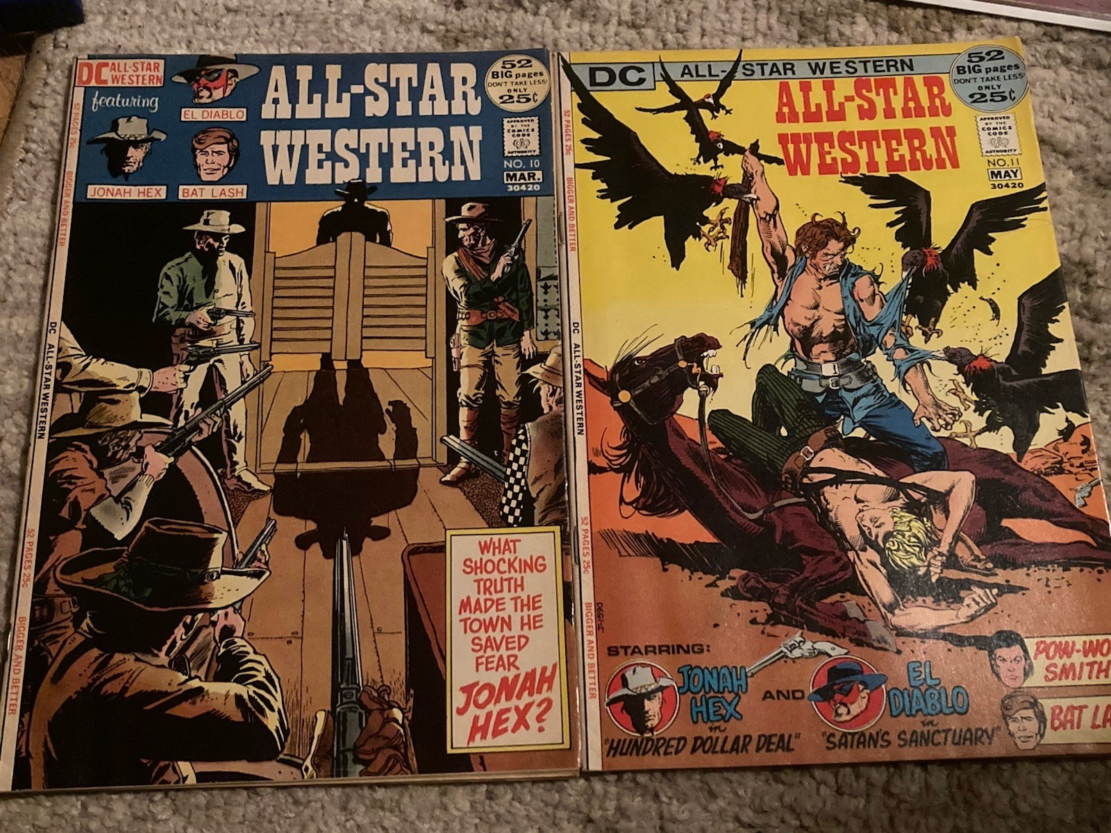Lotto fumetti All Star Western Jonah esagonali prima e seconda apparizione!!