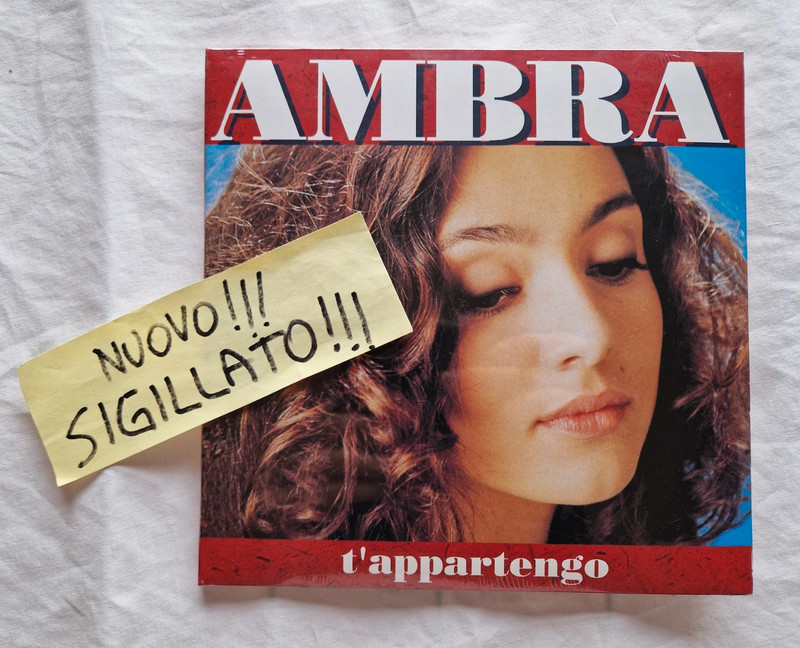 Ambra Cd T'appartengo - Sigillato ! Riedizione 2023