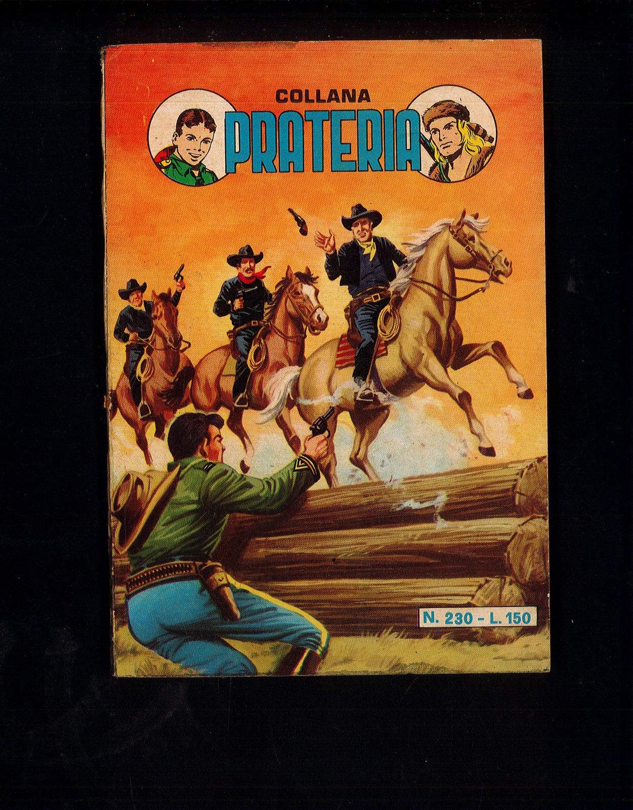 Capitan Miki - Grande Blek Collana Prateria n.230 1967 Ottimo Editoriale Dardo▓