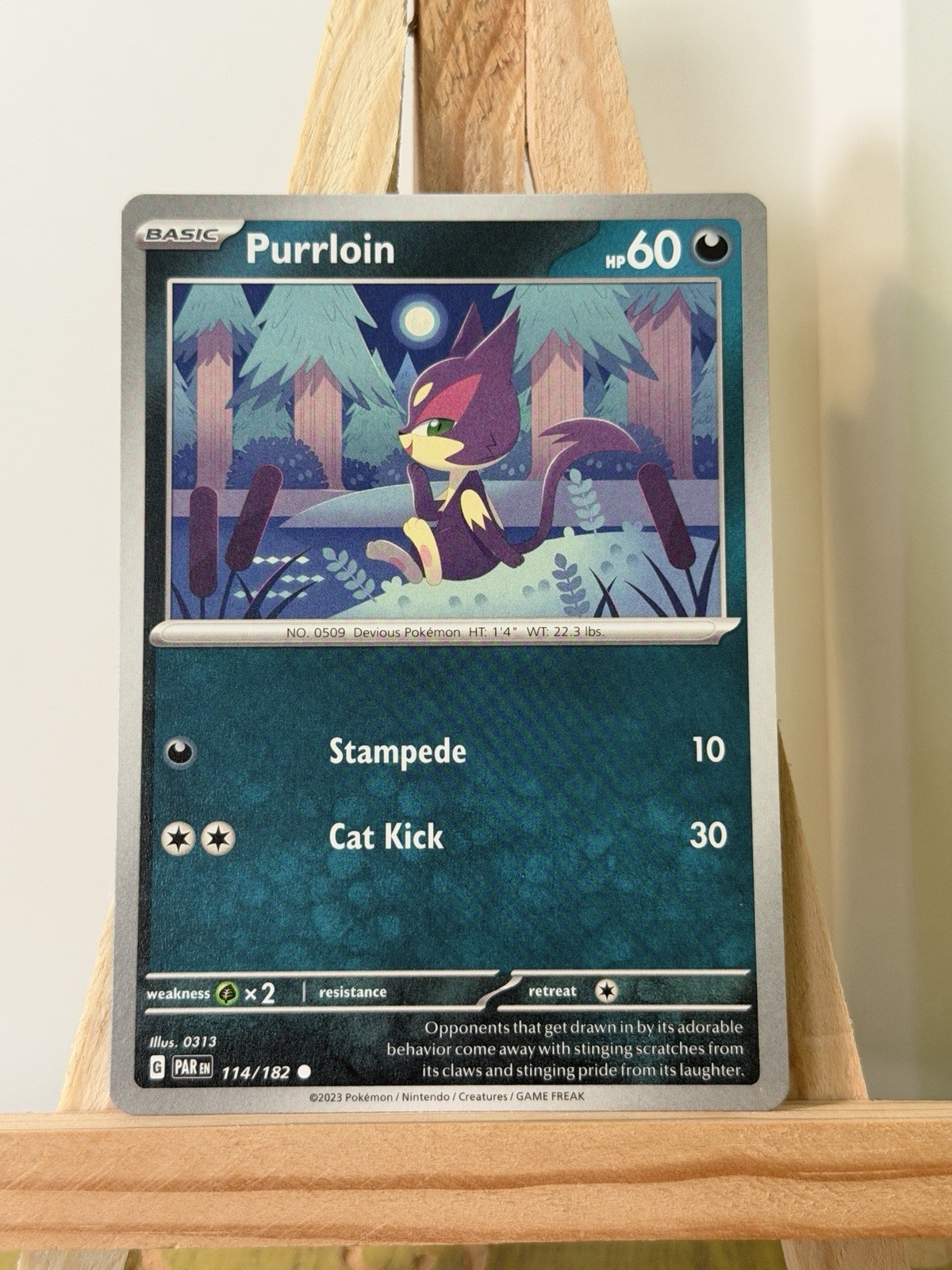 Purrloin 114/182 SV04: Paradox Rift Regular