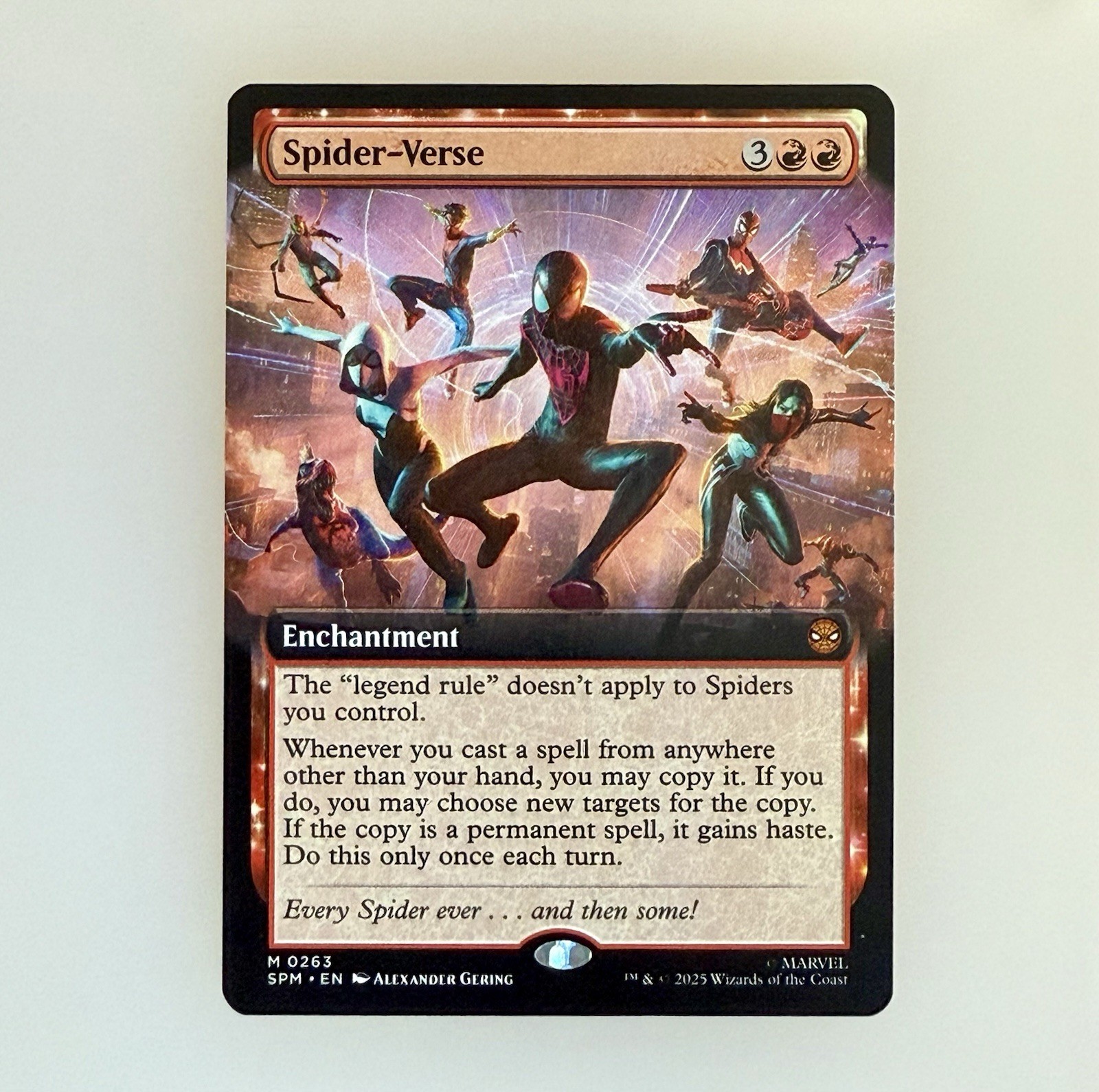 Magic the Gathering: Spider-Verse (Extended Art) Marvel's Spider-Man Regular NM