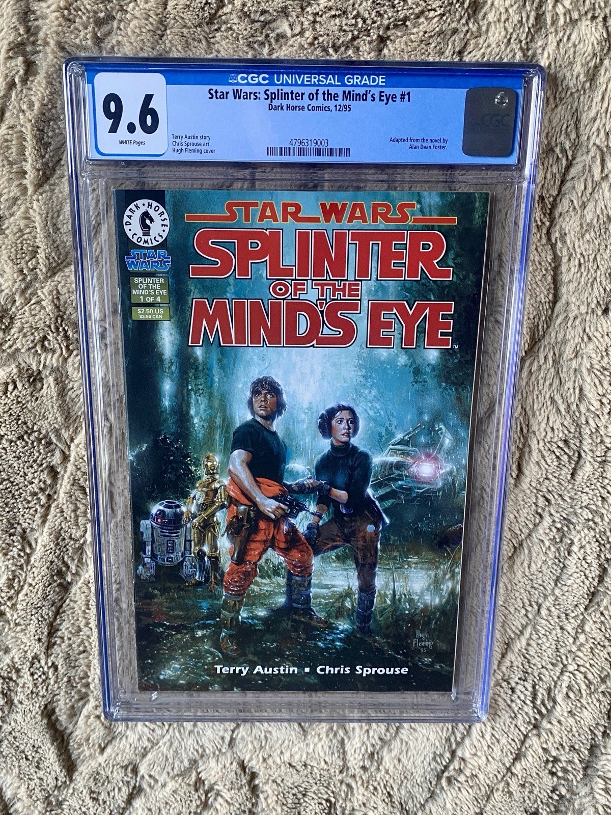 🔥 CGC 9.6 🔥 1995 Star Wars: Splinter Of The Mind's Eye #1