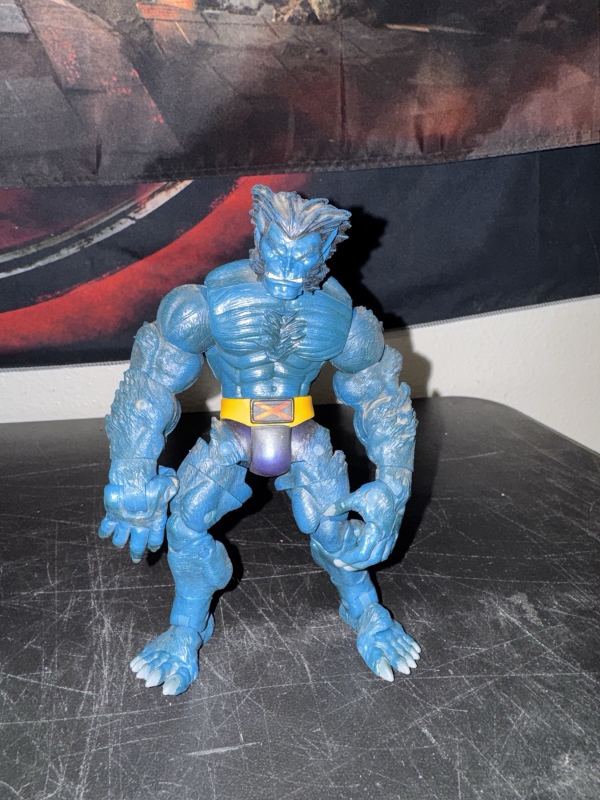 Marvel Legends Serie IV Classic Beast Action Figure 2003 Toy Biz 6" X-Men Fumetto