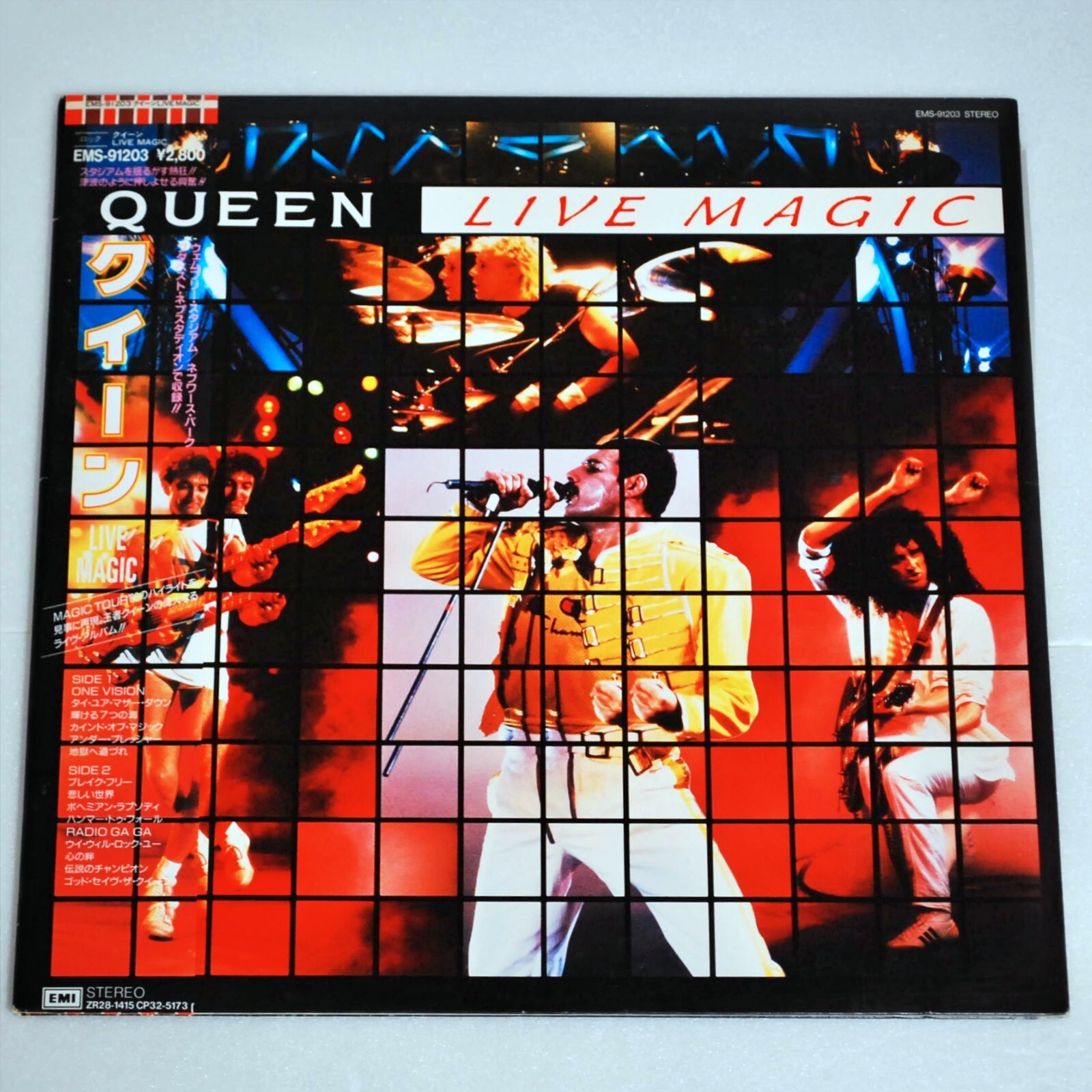 Queen Live Magic 1986 Vinile Disco Obi Hard Rock Pop Musica Giappone