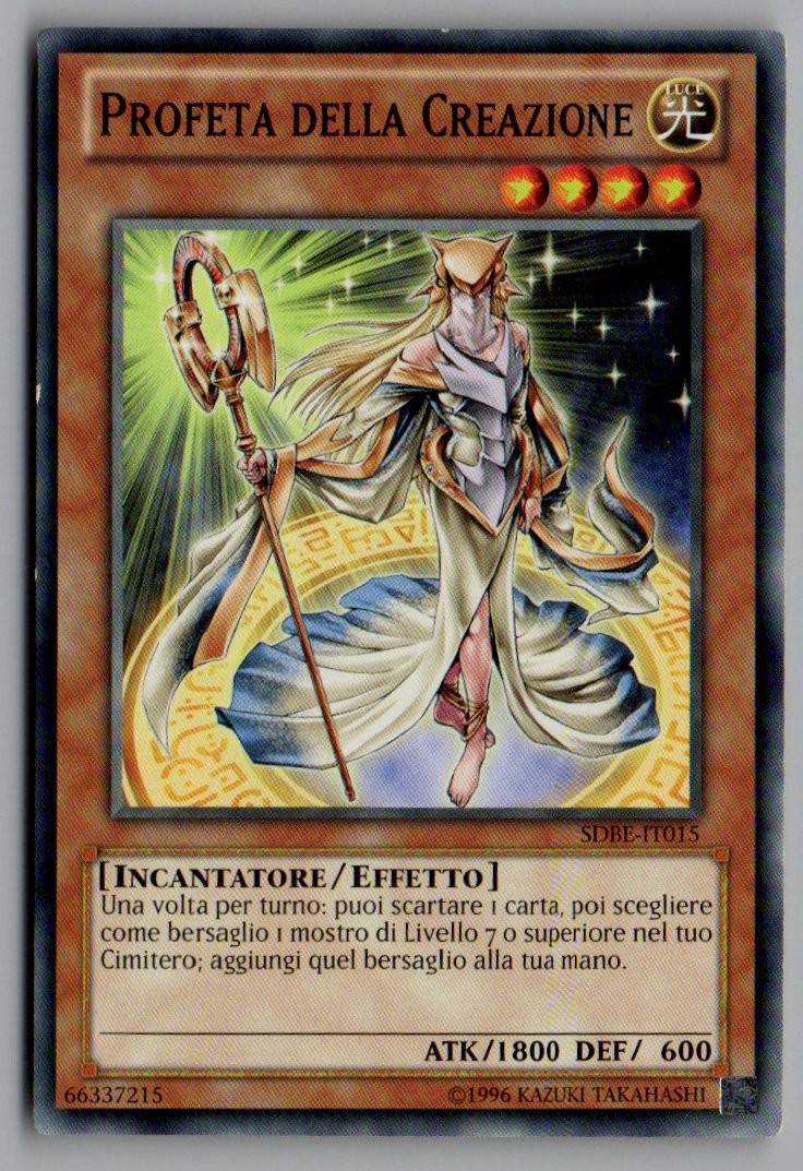 Yu-Gi-Oh! Profeta della Creazione (Herald of Creation) SDBE-IT015 Common ITA NM