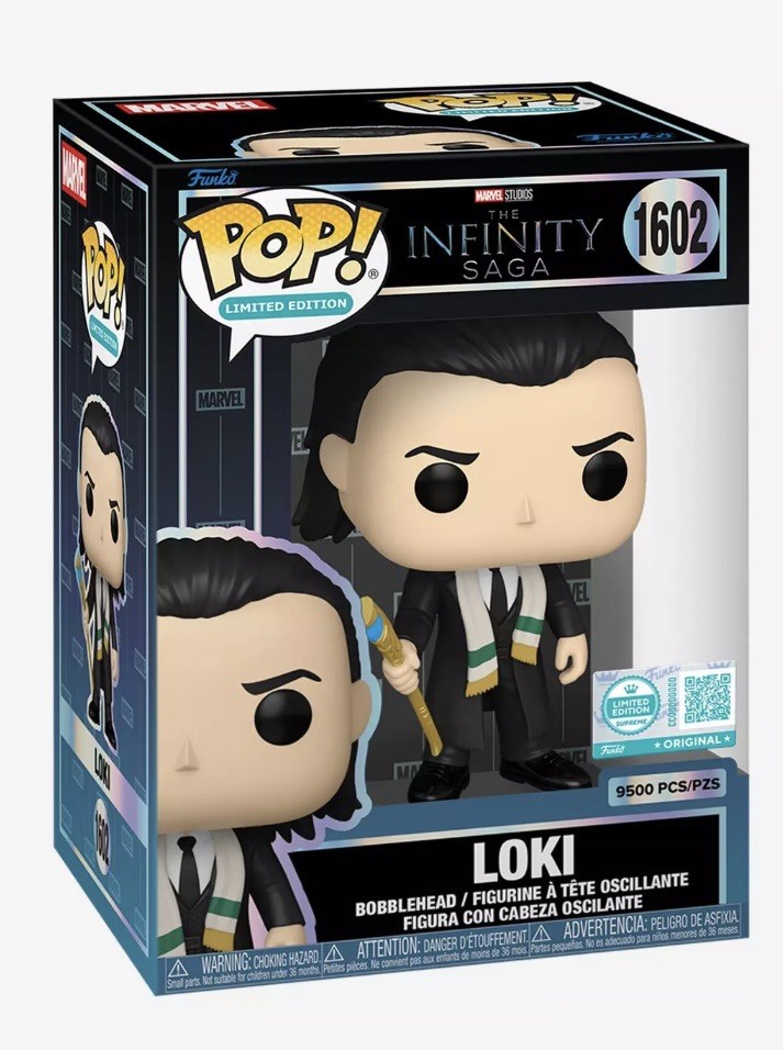 Funko Pop Vinile Marvel La Saga dell'Infinito - Loki 9500 pezzi #1602