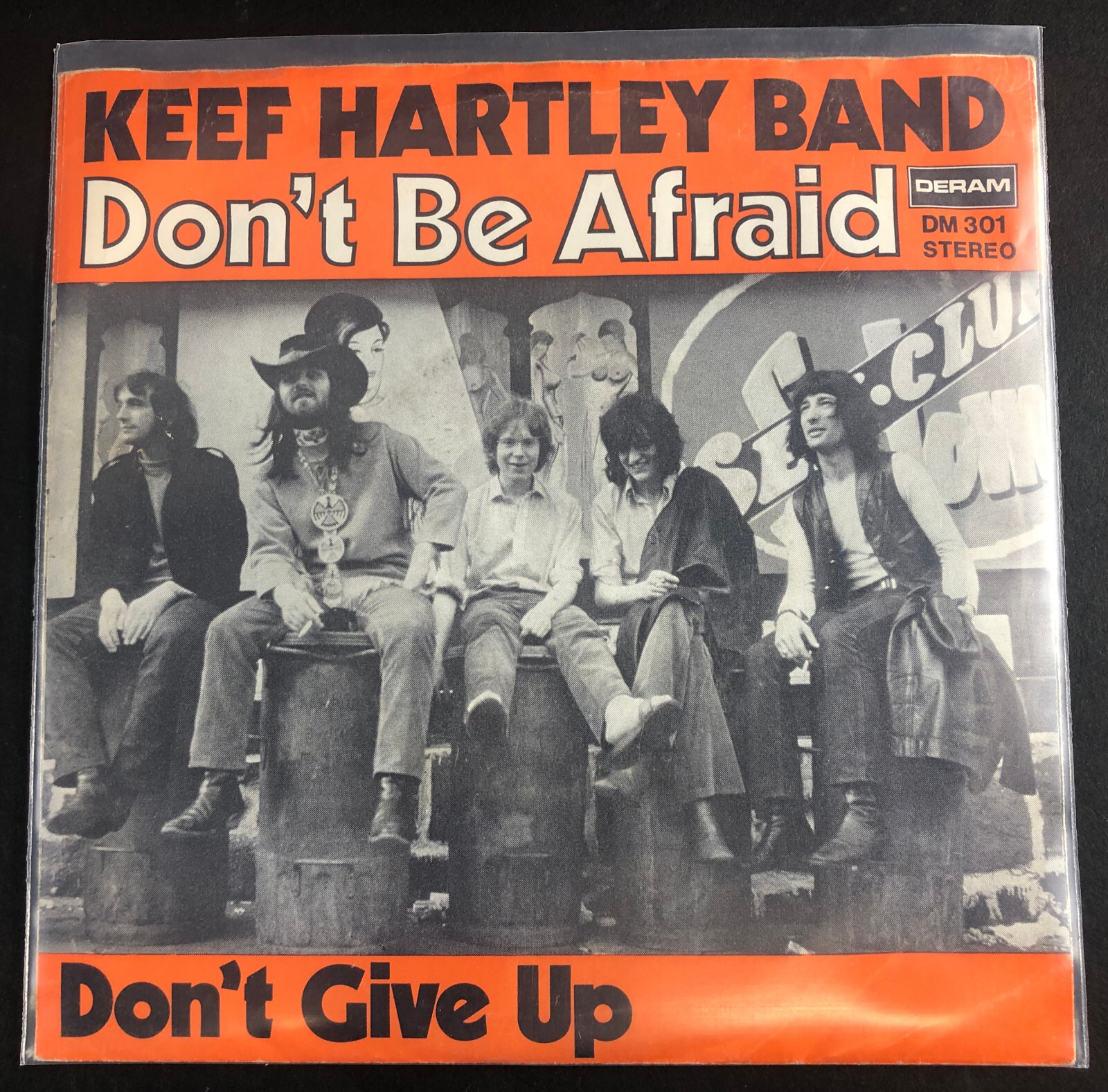 7'' Keef Hartley Band ‎– Don't Be Afraid - Deram DM 301 - schön erhalten!