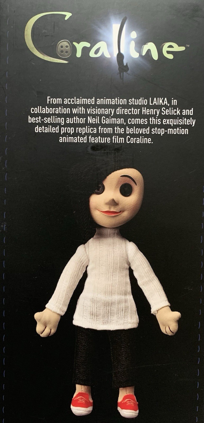 NUOVA NECA Coraline altra madre occhio di bottone bambola Prop replica giocattolo figura