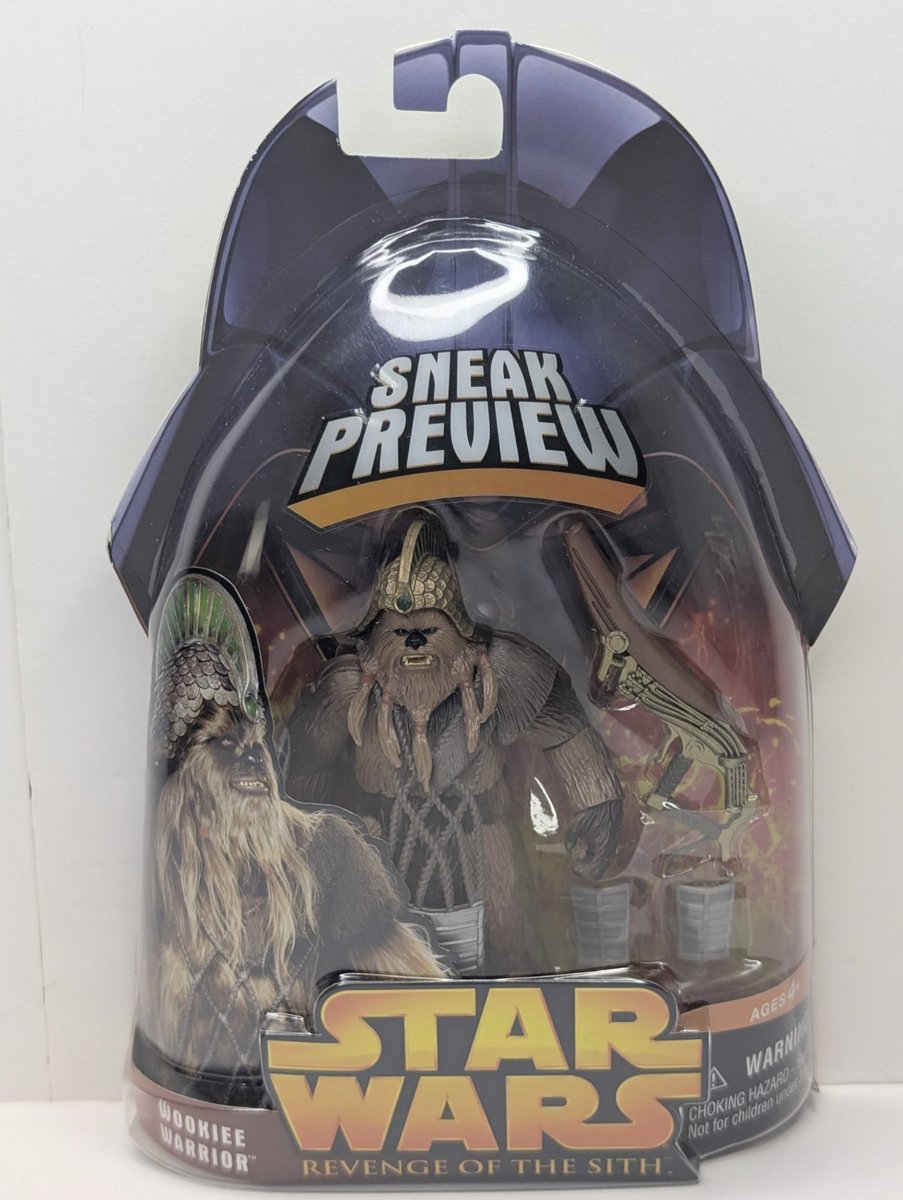 Hasbro Star Wars Revenge of the Sith 3.75" - Wookie Warrior New Figure #43