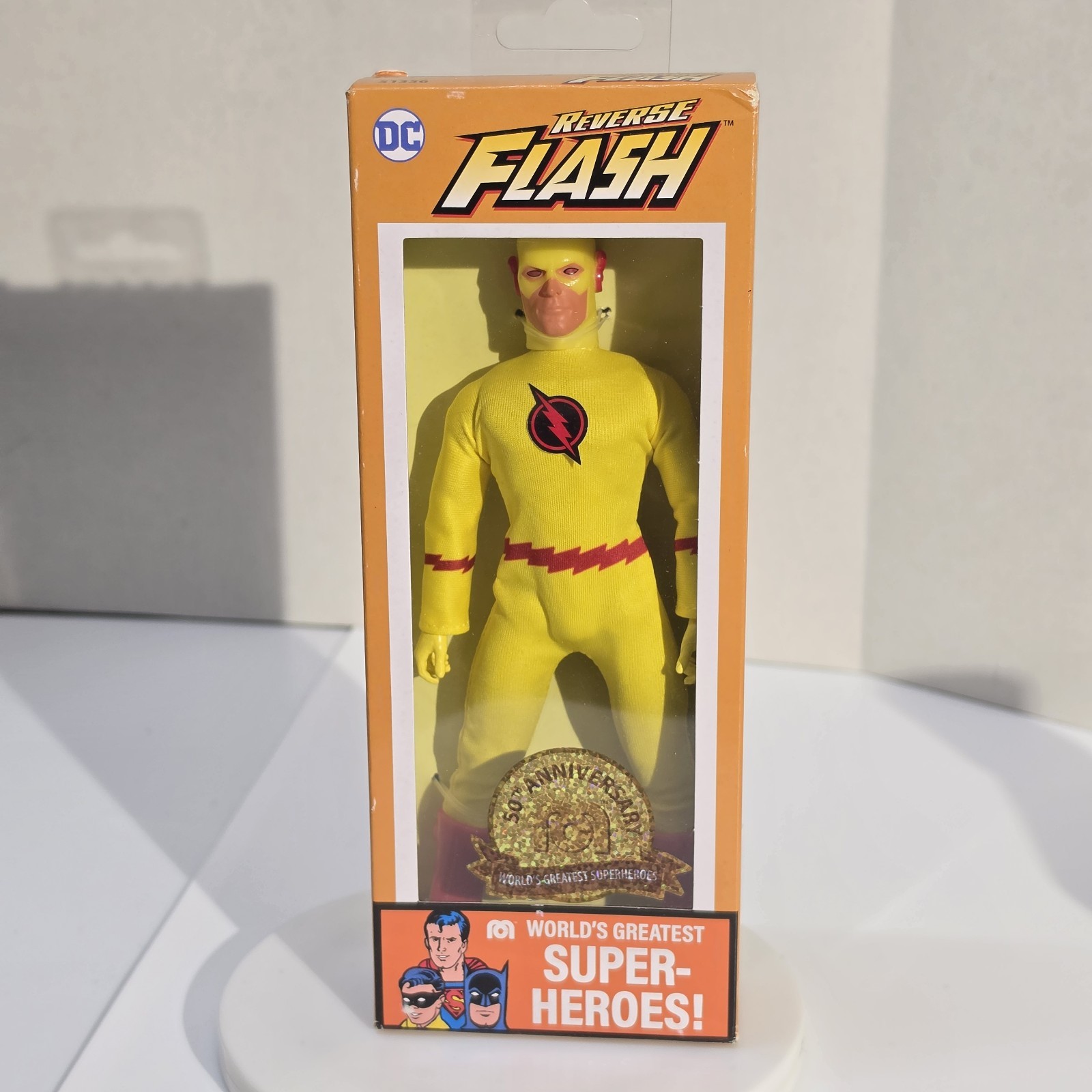 Modellino Mego DC Worlds Greatest Super Hereos Reverse Flash 8" 50° Ann