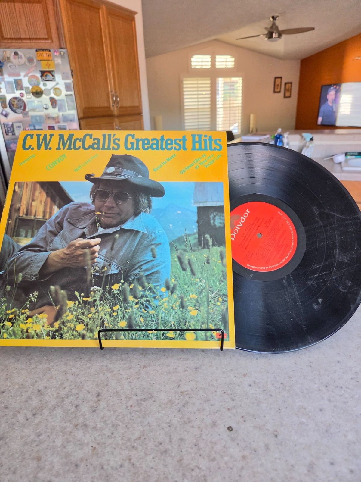 C. W. McCall C. W. McCall's Greatest Hits Polydor Vinyl LP VG++