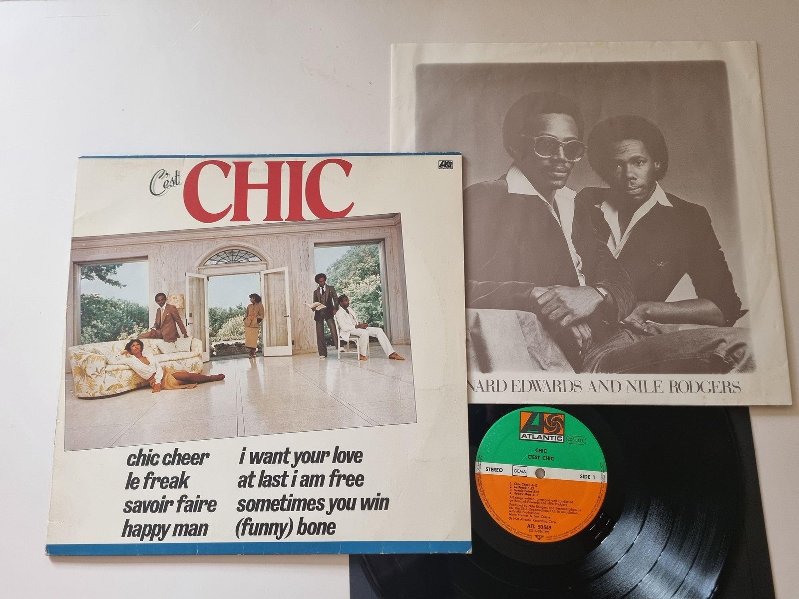 Chic - C'est Chic Vinyl LP Germany/ incl. Le Freak/ I Want Your Love