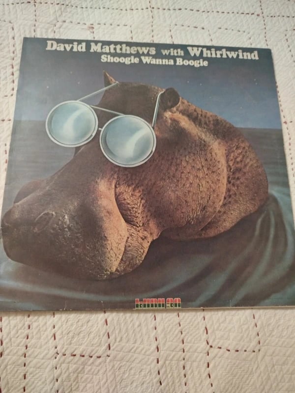 LP Shoogie wanna boogie - David Matthews with Wirlwind