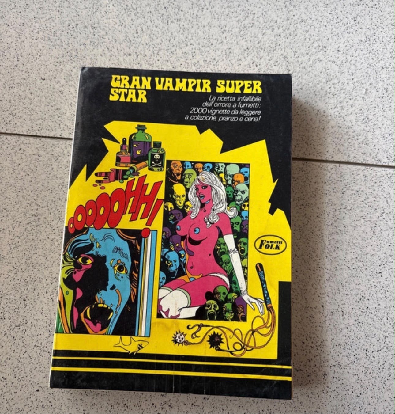 Magnus Fumetti Folk n.4 Gran Vampir Super Star 1974 Il Fumetto Libri