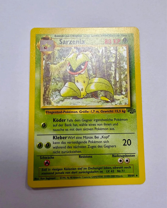Sarzenia / Victreebel - JU30/64 | Jungle | Deutsch | Near Mint