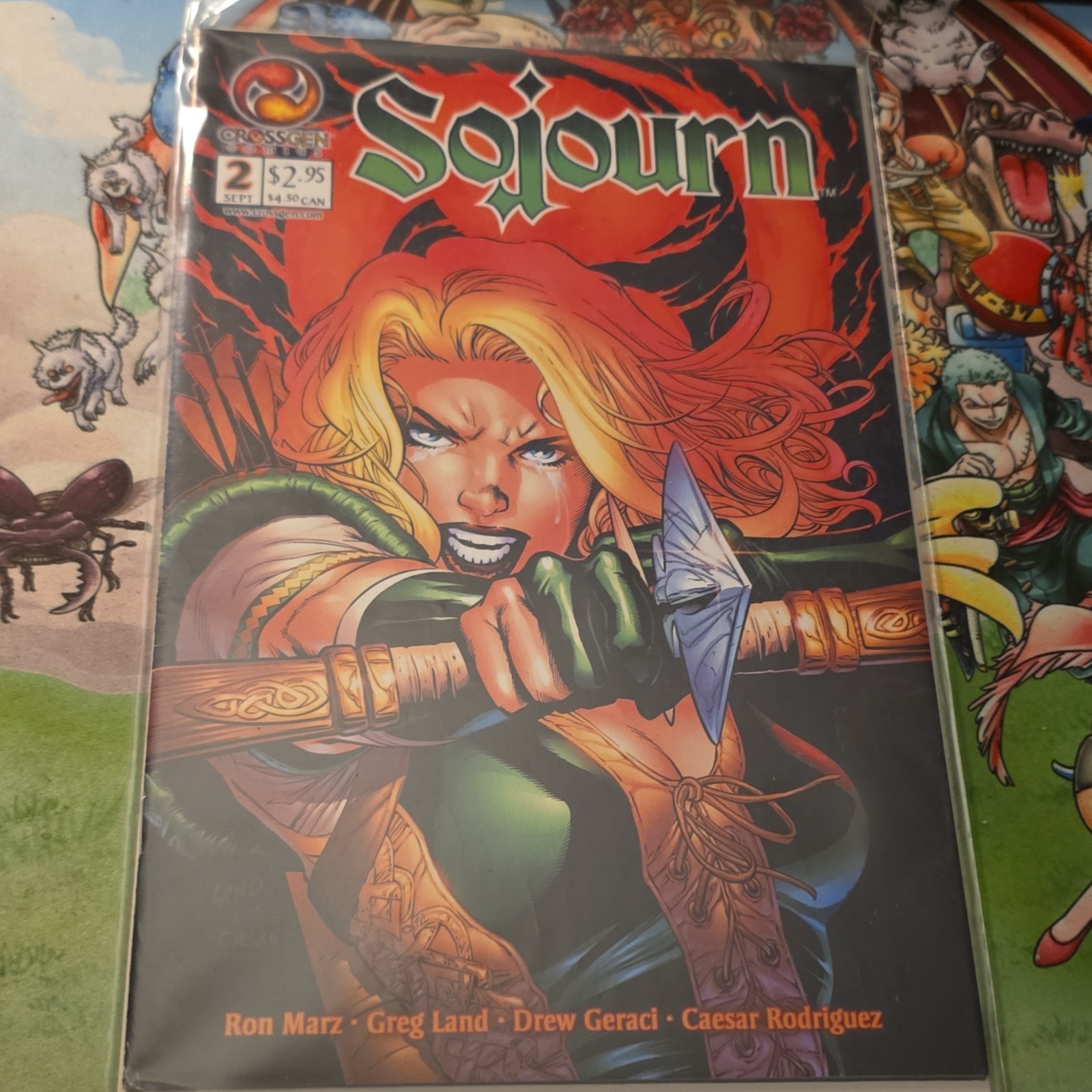 CrossGen Sojourn #2 Single Issue Color Comic Book Ron Marz Greg Land