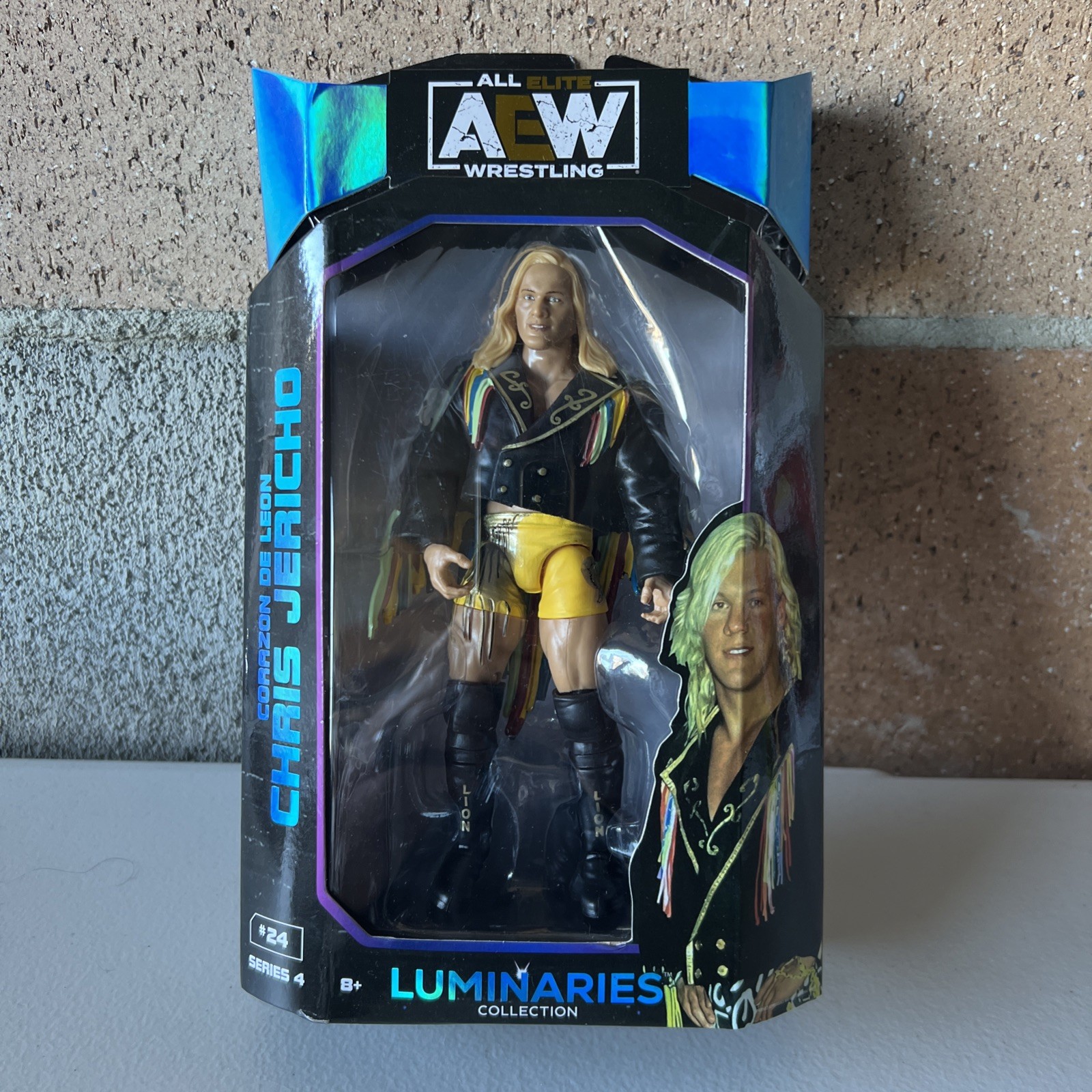 AEW Luminaries Series 4 #24 Corazon De Leon CHRIS JERICHO Wrestling  Figure