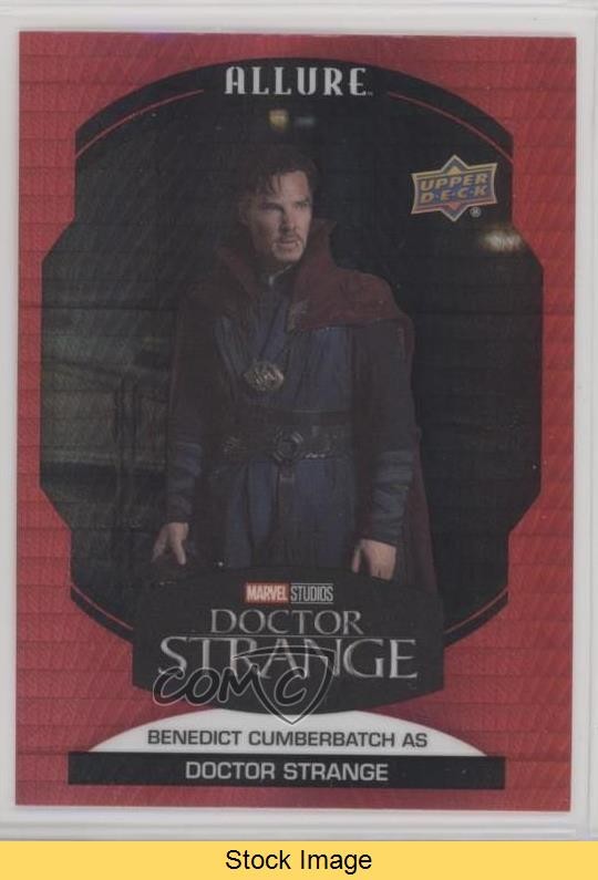 2022 Marvel Allure Red Prism as Doctor Strange Benedict Cumberbatch #55 READ 0b3