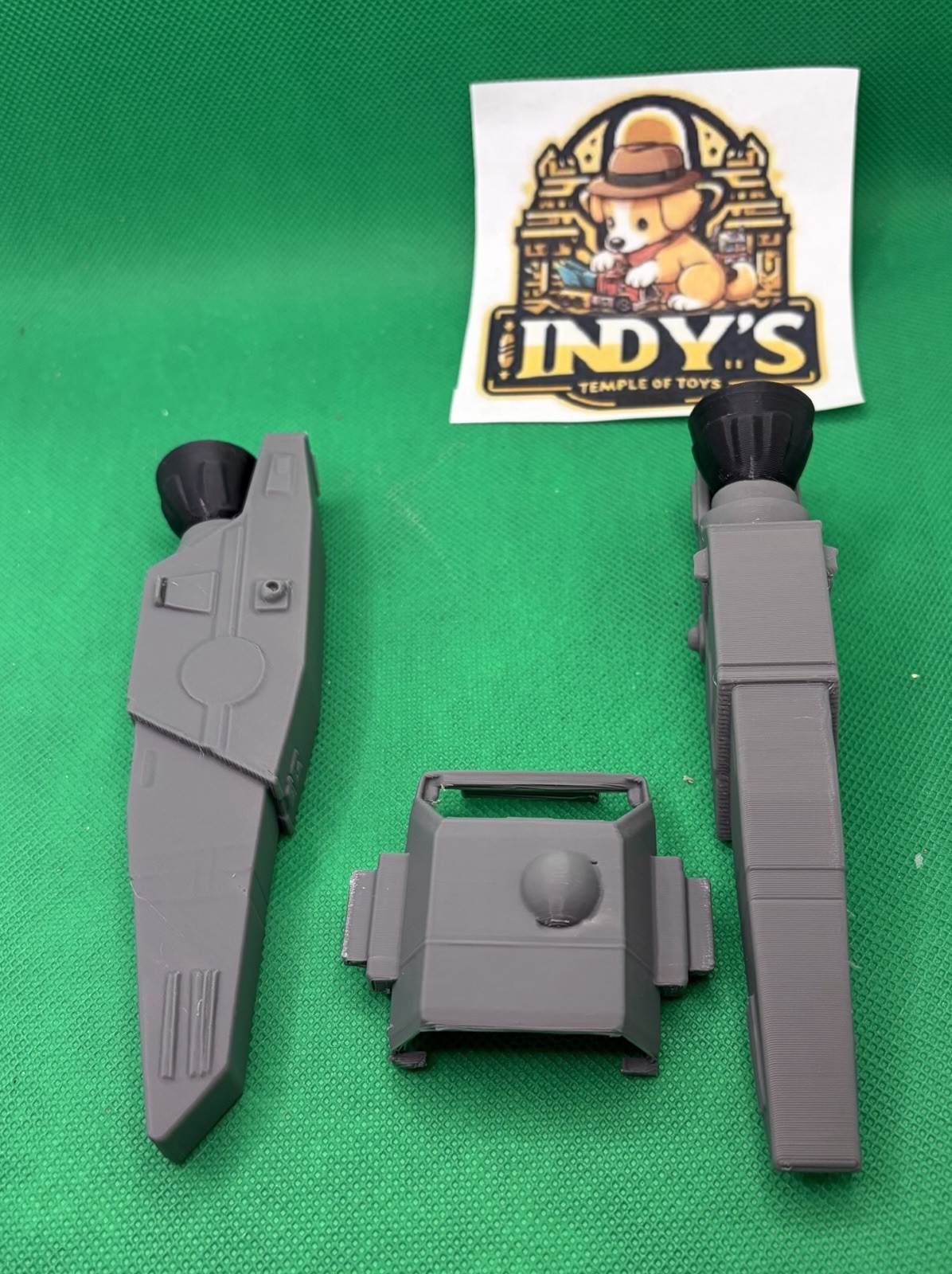 3D Printed transformers g1 Jetfire Macross 1/55 Boosters Grey Happy well Gs-11