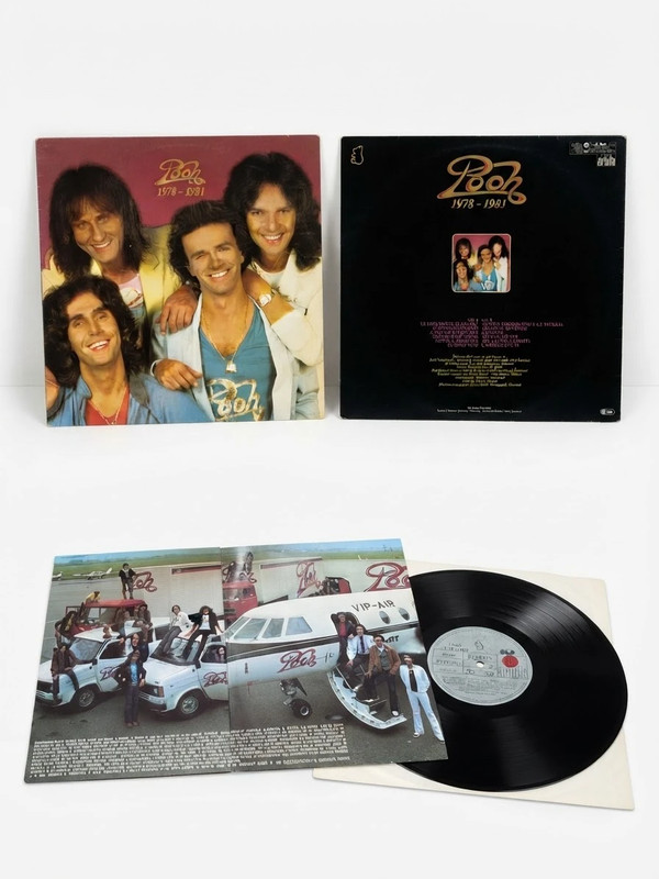 vinile pooh 1978 1981 lp trentatre giri originale