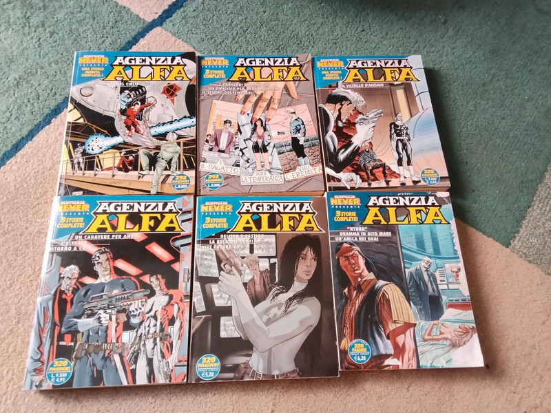 Agenzia Alfa fumetti Bonelli Editore