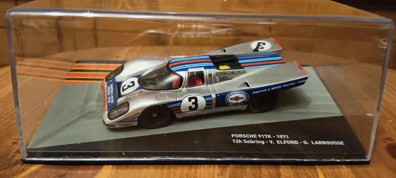 Modello Porsche 917k scala 1:43 perfetto in teca
