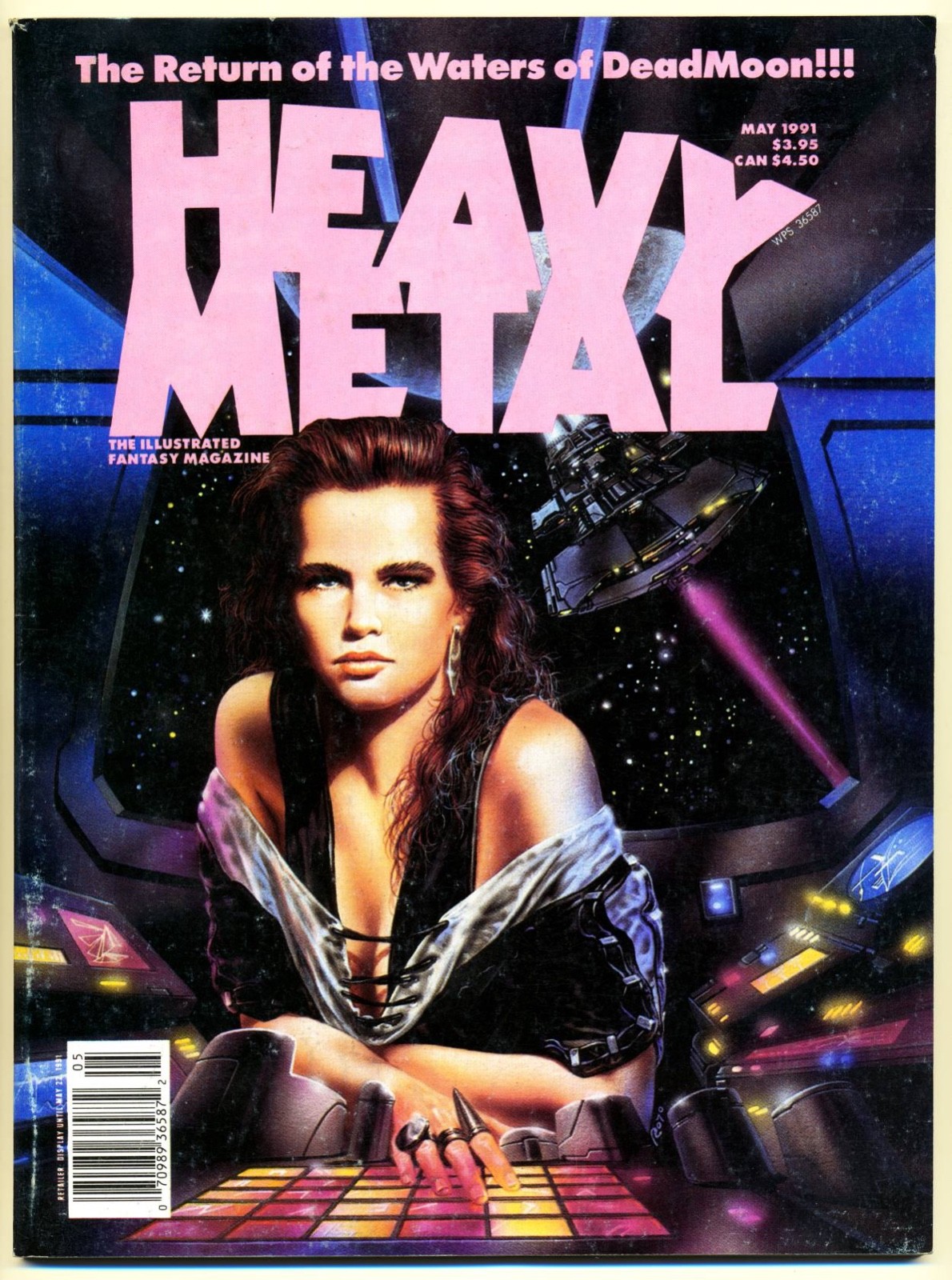 Rivista Heavy Metal 1991-05 VG, maggio 1991 Edicola