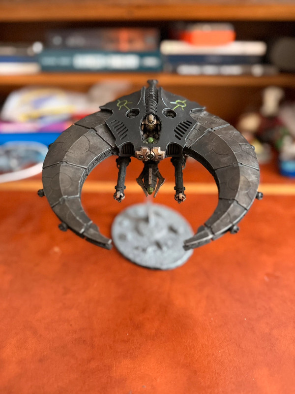 Vaisseau Warhammer Doom Scythe Necron