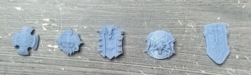 Bouclier space wolves ( greystide studio )