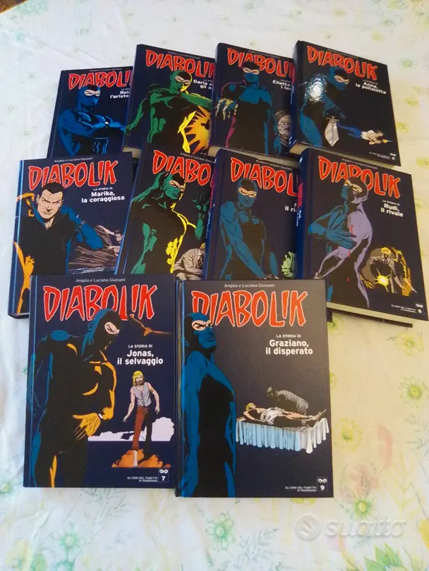 raccolta fumetti Diabolik 12