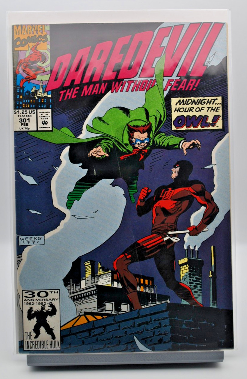 Daredevil #301 vol. 1 fumetti Marvel 1992 spedizione combinata