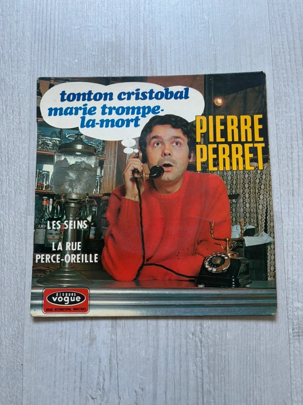 Vinyle 45 tours Pierre Perret Tonton Cristobal