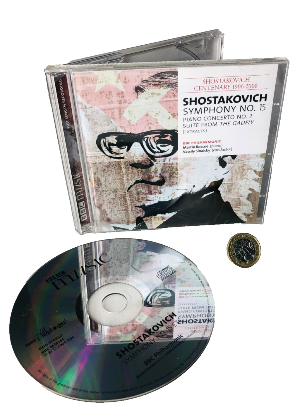Music CD Classical Shostakovich No 15 Vintage ra