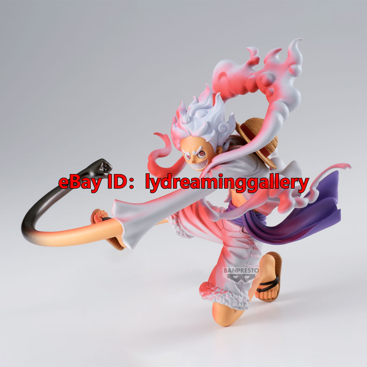 Statua Banpresto One Piece Nika 5,1 pollici edizione limitata da collezione