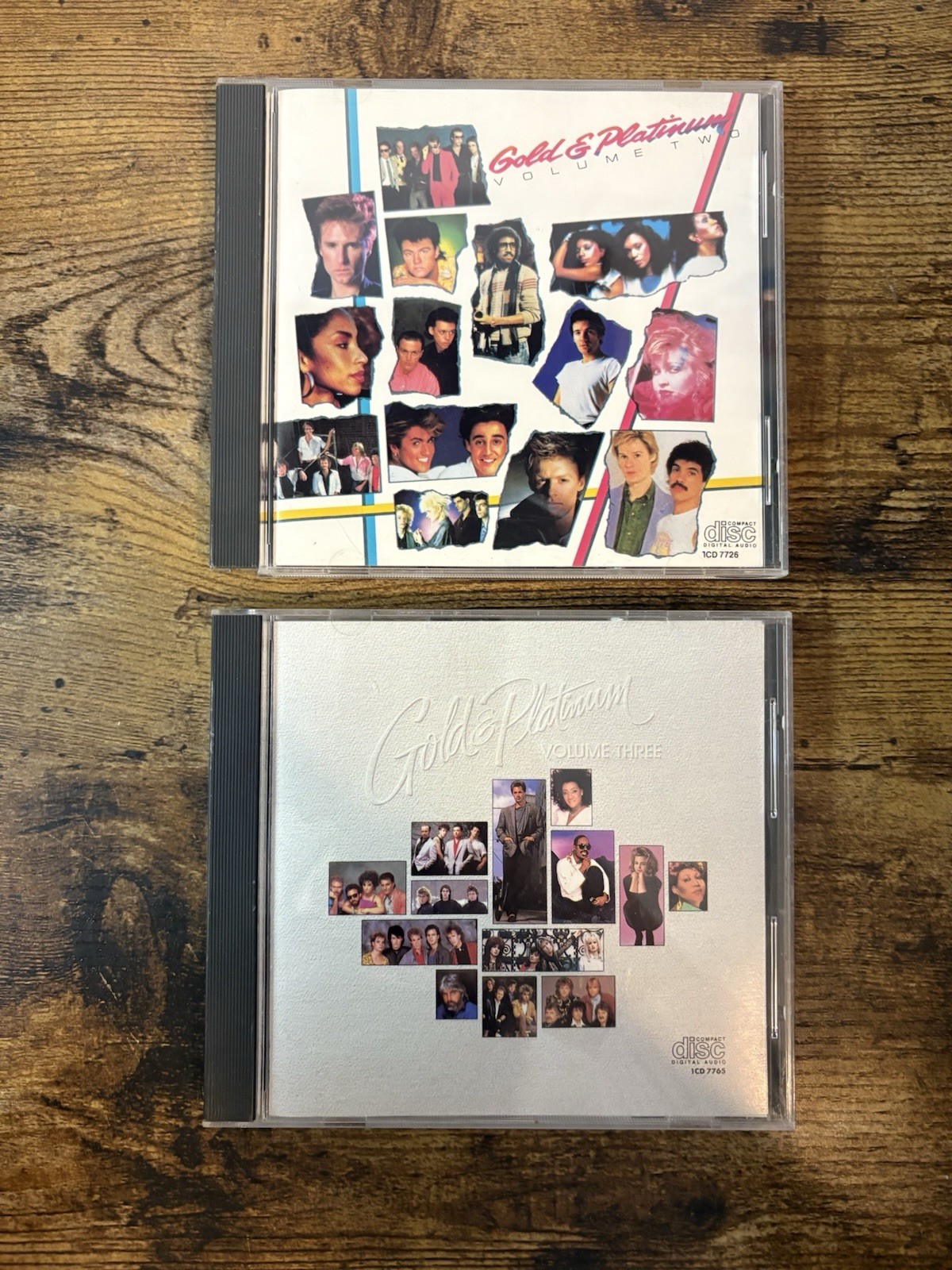 Gold & Platinum 1986 CD Compilation Various Artists 80s Pop Volume 2 & 3