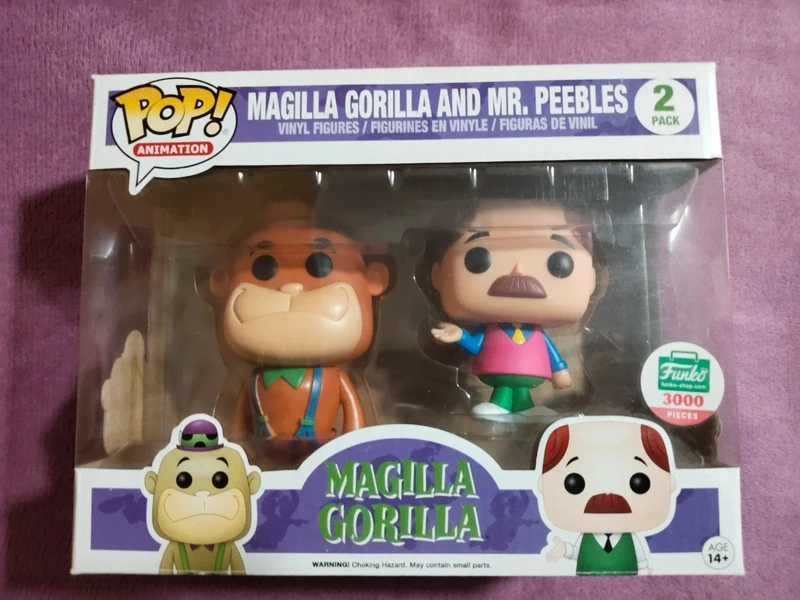 Pack dos funkos de Magilla Gorilla AND Mr Peebles