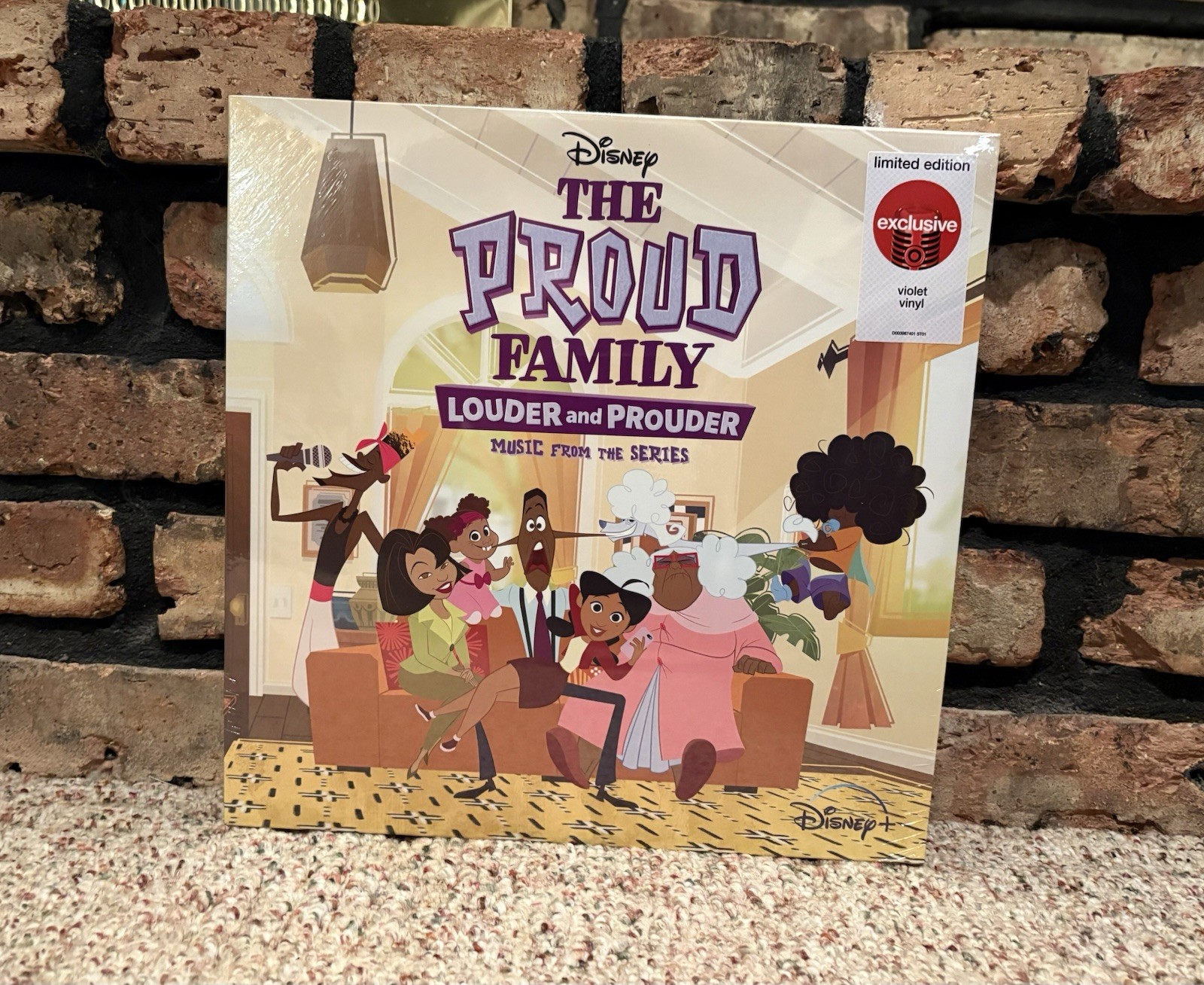 Disney The Proud Family Louder And Prouder, OST Violet Vinyl LP, Target Excl