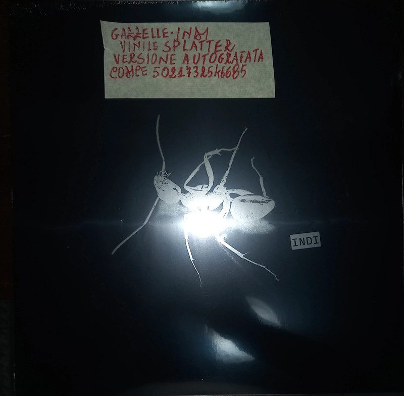 Gazzelle IndibLp splatter Autografato nuovo