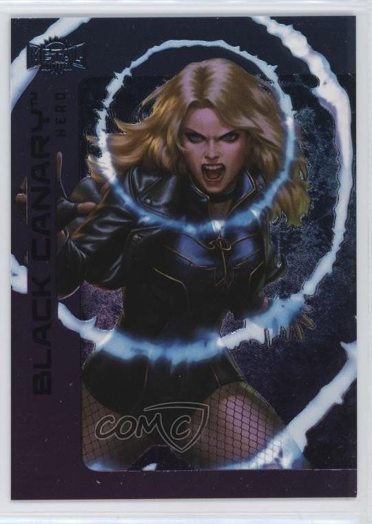 2025 Skybox Metal Universe Batman Harley Quinn FX 27/75 Black Canary #14 0t02