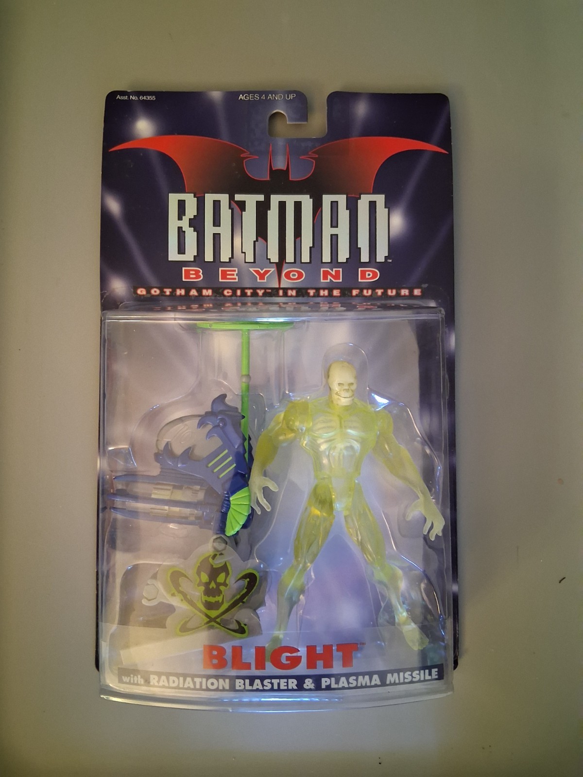 Figurina Batman Beyond Blight vintage Glow in Dark Hasbro 1999
