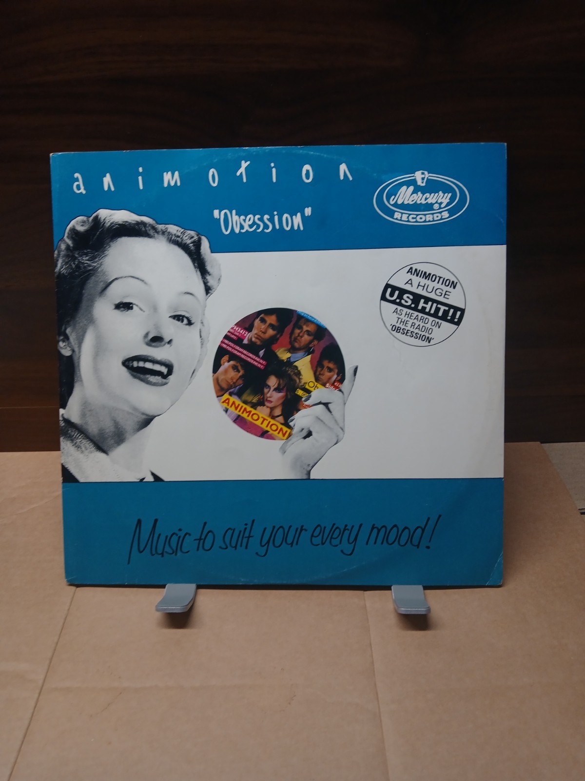 ANIMOTION-OBSESSION,12"VINYL SINGLE,1985 UK