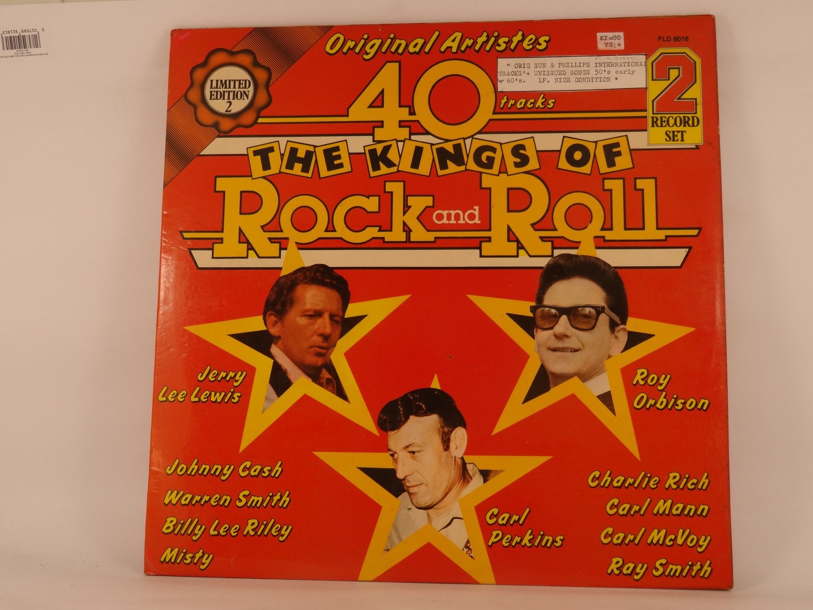 VARIOUS ARTISTS KINGS OF ROCK N ROLL (429) LP PICKWICK