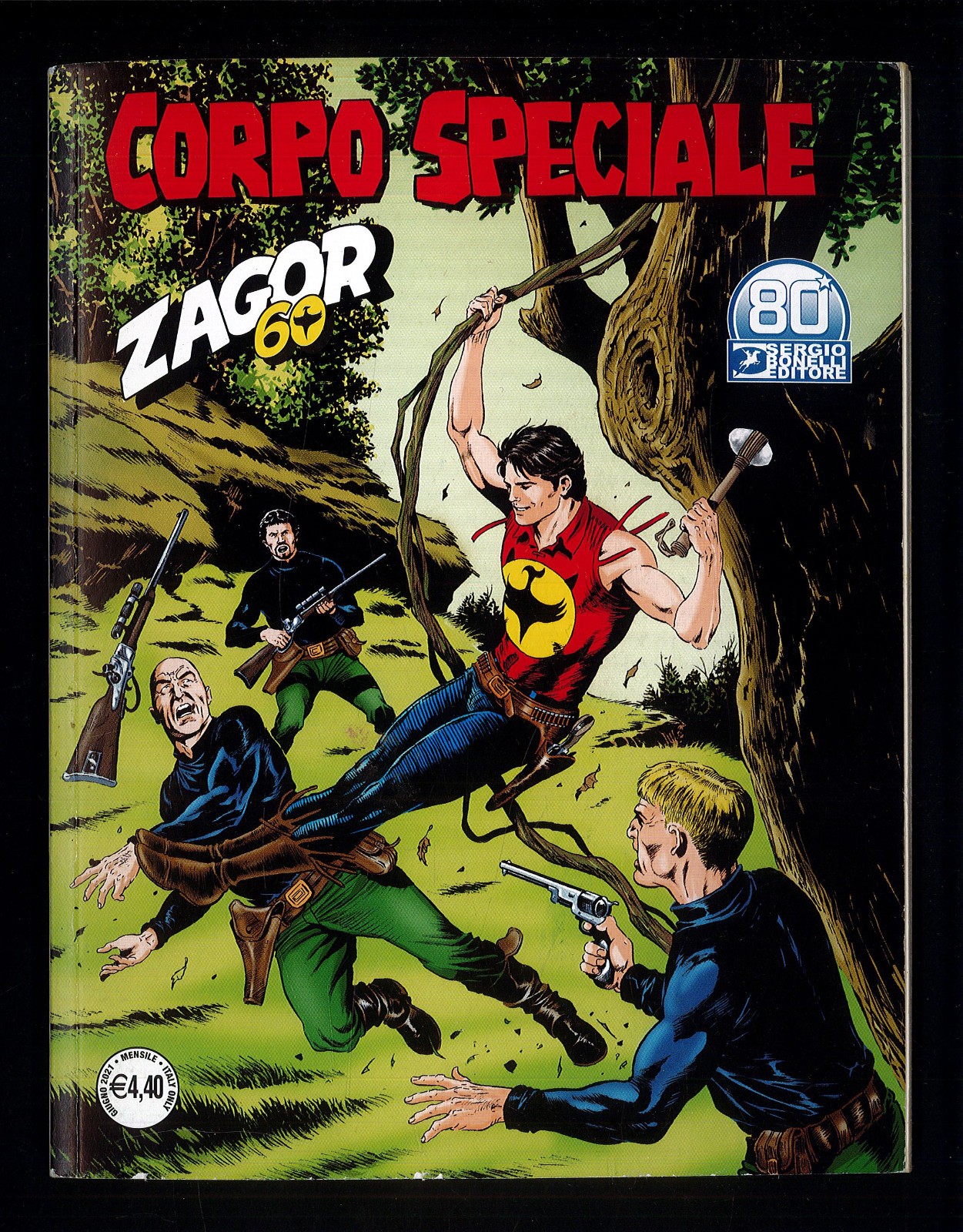 Zagor Zenith Gigante N.722 Corpo Speciale Q.Edicola SBE 2021 ▓