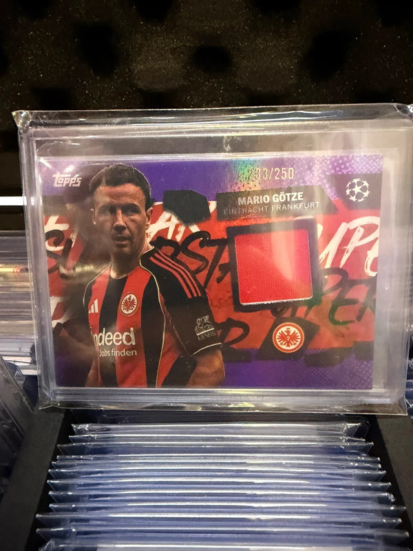 Mario Gotze Patch /250 Player Worn Topps Flagship 25/26!